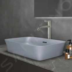 Ideal Standard Ipalyss - Lavabo Da Appoggio, 550x380 Mm, Con Troppopieno, Powder E2078X8 -Serie Rubinetti Negozio 7587dd534ba4f3de48acb157