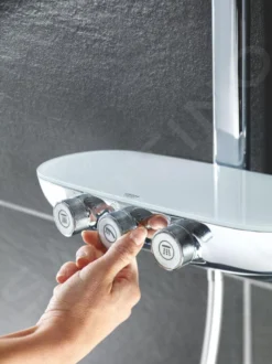 Grohe Rainshower SmartControl - Set Doccia Termostatico Duo 360, 2 Getti, Cromato 26250000 -Serie Rubinetti Negozio 7a3aa0077c49de9af6ce197a