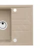 Alveus Set - Set Lavello Intermezzo 30 E Miscelatore Tonia, Beige SETA359