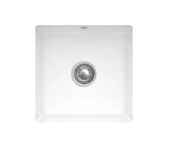 Villeroy & Boch Subway 50 - Lavello In Ceramica 44x44 Cm, CeramicPlus, Stone White 332501RW