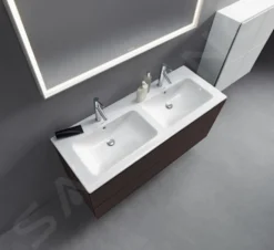 Duravit ME By Starck - Lavabo Doppio Da Mobile 1300x490 Mm, Con 2 Fori Per Miscelatore, Con WonderGliss, Bianco Alpino 23361300001 13 Duravit ME By Starck - Lavabo Doppio Da Mobile 1300x490 Mm, Con 2 Fori Per Miscelatore, Con WonderGliss, Bianco Alpino 23361300001 -Serie Rubinetti Negozio 7dbffc6e848014066513e8d0