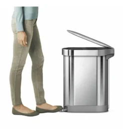 Simplehuman Pattumiere - Pattumiera Slim 45 L, Acciaio Inox Spazzolato CW2044 14 Simplehuman Pattumiere - Pattumiera Slim 45 L, Acciaio Inox Spazzolato CW2044 -Serie Rubinetti Negozio 7febcdfd5d32dfd2efeba28b