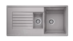 Blanco Zia 6 - Lavello In Silgranit, 1000x500 Mm, Color Alluminio 514741