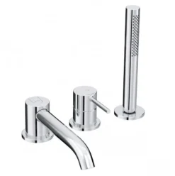 Kludi Bozz - Set Bordovasca, Montaggio A 3 Fori, Cromo 384480576