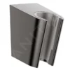 Hansgrohe Supporti Doccia - Supporto Doccia Porter S, Cromo Nero Spazzolato 28331340