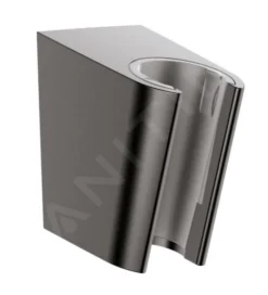 Hansgrohe Supporti Doccia - Supporto Doccia Porter S, Cromo Nero Spazzolato 28331340
