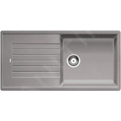 Blanco Zia XL 6 - Lavello In Silgranit, 1000x500 Mm, Color Alluminio 517569