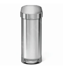 Simplehuman Pattumiere - Pattumiera Slim 45 L, Acciaio Inox Spazzolato CW2044 10 Simplehuman Pattumiere - Pattumiera Slim 45 L, Acciaio Inox Spazzolato CW2044 -Serie Rubinetti Negozio 82e6989af11f0545baf7218f