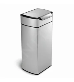 Simplehuman Pattumiere - Pattumiera 40 L, Touch-bar, Acciaio Inox Spazzolato CW2014