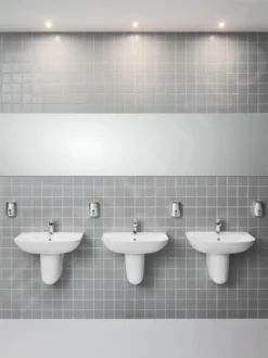 Grohe Bau Ceramic - Semicolonna Per Lavabo, Bianco Alpi 39426000 -Serie Rubinetti Negozio 87a3690ab736eafad1562f23