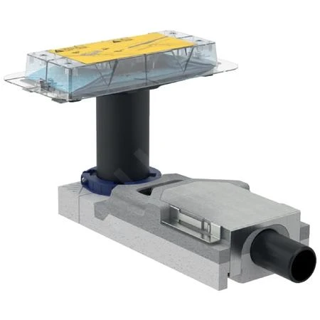 Geberit CleanLine - Kit Di Montaggio Grezzo Per Canaline Doccia, Per Pavimenti Di 65-90 Mm, Scarico 40 Mm 154.152.00.1 1 Geberit CleanLine - Kit Di Montaggio Grezzo Per Canaline Doccia, Per Pavimenti Di 65-90 Mm, Scarico 40 Mm 154.152.00.1