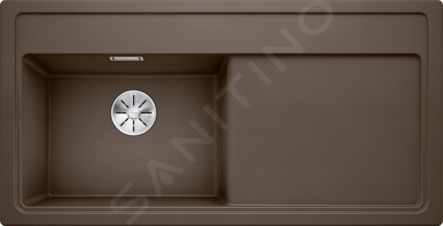 Blanco Zenar XL 6 - Lavello In Silgranit, 1000x510 Mm, Con Accessori, InFino, Caffé 523993 1 Blanco Zenar XL 6 - Lavello In Silgranit, 1000x510 Mm, Con Accessori, InFino, Caffé 523993