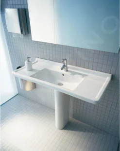 Duravit Starck 3 - Colonna Per Lavabo Starck 3, Con WonderGliss, Bianco Alpino 08651600001 -Serie Rubinetti Negozio 8d32e4632f682ea9ec98f2b3