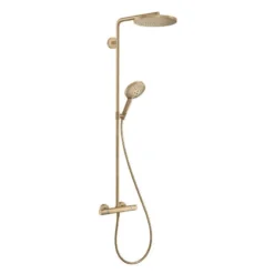 Hansgrohe Raindance Select S - Set Doccia Showerpipe Con Termostato, Getto Singolo, Bronzo Spazzolato 27633140