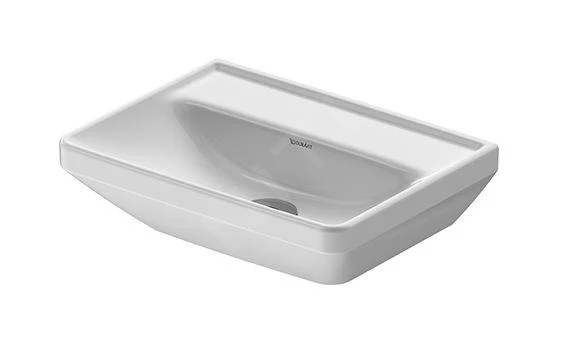 Duravit D-Neo - Lavamani 450x340 Mm, Senza Foro Per Miscelatore, Con WonderGliss, Bianco 07384500701 1 Duravit D-Neo - Lavamani 450x340 Mm, Senza Foro Per Miscelatore, Con WonderGliss, Bianco 07384500701