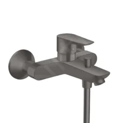 Hansgrohe Talis E - Miscelatore Per Vasca Da Bagno, Cromo Nero Spazzolato 71740340