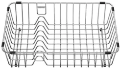 Blanco Accessori - Cesto Portastoviglie Naya, 406x251 Mm, Acciaio Inox 231692