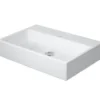 Duravit Vero Air - Lavabo Da Mobile 700x470 Mm, Senza Troppopieno, Senza Foro Per Miscelatore, Bianco 2350700079