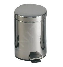 Sanela Pattumiere In Acciaio Inox - Pattumiera In Acciaio Inox, 5 L, Opaco SLZN 11X