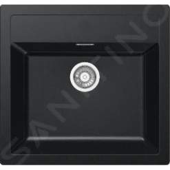 Franke Set - Set Da Cucina T13, Lavello In Tectonite SID 610, Nero + Miscelatore Samoa, Cromo 114.0283.125 -Serie Rubinetti Negozio 96c344a477457fd1dc58e39f