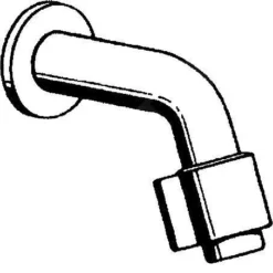 Hansa Nova - Rubinetto Di Erogazione A Muro, Cromato 00968101 -Serie Rubinetti Negozio 9e9dd0dc410beb864516ea4e