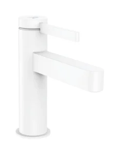 Hansgrohe Finoris - Rubinetto Non Miscelatore 100. EcoSmart, Bianco Opaco 76013700