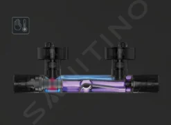 Ideal Standard CeraTherm - Set Doccia T25 Termostatico, 200 Mm, 3 Getti, Cromo A7208AA 13 Ideal Standard CeraTherm - Set Doccia T25 Termostatico, 200 Mm, 3 Getti, Cromo A7208AA -Serie Rubinetti Negozio PHOTO 396