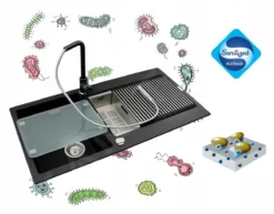 Franke Set - Set Da Cucina G56, Lavello In Granito BFG 611-78, Onice + Miscelatore FC 650, Cromo 114.0323.875 -Serie Rubinetti Negozio PHOTO 71