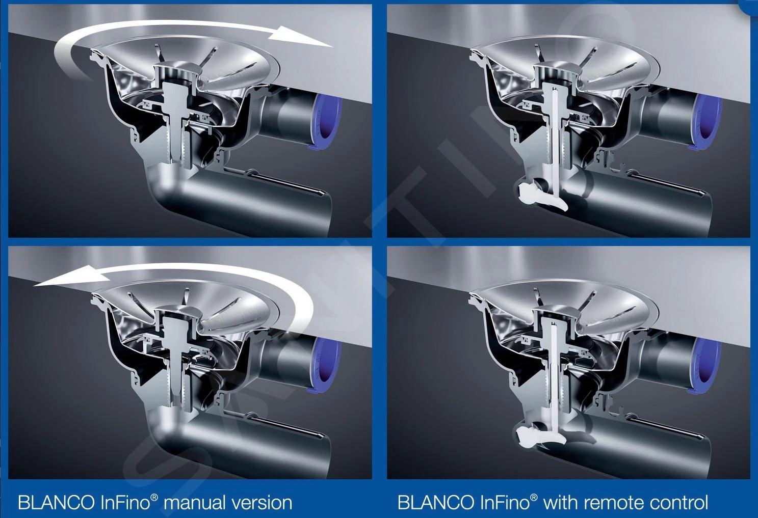 Blanco Andano 400 - Lavello, 440x440 Mm, Acciaio Inox 522959 5 Blanco Andano 400 - Lavello, 440x440 Mm, Acciaio Inox 522959 - immagine 5