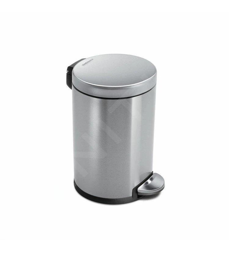 Simplehuman Pattumiere - Pattumiera 4,5 L, Acciaio Inox Spazzolato CW1852CB 3 Simplehuman Pattumiere - Pattumiera 4,5 L, Acciaio Inox Spazzolato CW1852CB - immagine 3