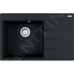 Franke Set - Set G216, Lavello In Fragranite CNG 611-78 TL/2 E Miscelatore Samoa, Onice/cromo 114.0650.796 -Serie Rubinetti Negozio a14b43bb46c7eff7b0331f60