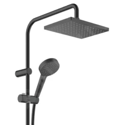 Hansgrohe Vernis Shape - Set Doccia Showerpipe 230 Reno, EcoSmart, Nero Opaco 26289670 -Serie Rubinetti Negozio a238234b1eec1256764690f7