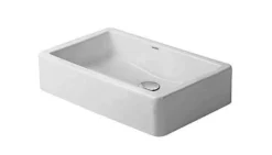 Duravit Vero - Lavabo Da Appoggio, 600x380 Mm, Bianco Alpino 0455600000