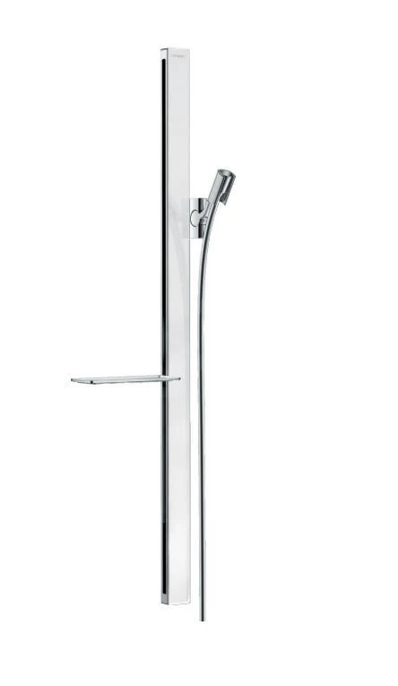Hansgrohe Unica'E - Asta Saliscendi Doccia 900 Mm, Con Flessibile Doccia, Bianco/cromato 27640400 1 Hansgrohe Unica'E - Asta Saliscendi Doccia 900 Mm, Con Flessibile Doccia, Bianco/cromato 27640400