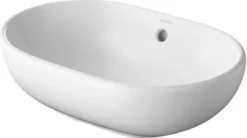 Duravit Bathroom_Foster - Lavabo Da Appoggio, 495x350 Mm, Bianco Alpino 0335500000