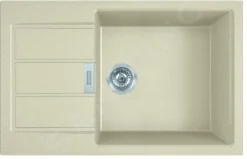 Franke Set - Set T87, Lavello In Tectonite S2D 611-78 XL E Miscelatore Samoa, Beige/cromo 143.0675.735 -Serie Rubinetti Negozio a8bd88401b11dad7b48726bf