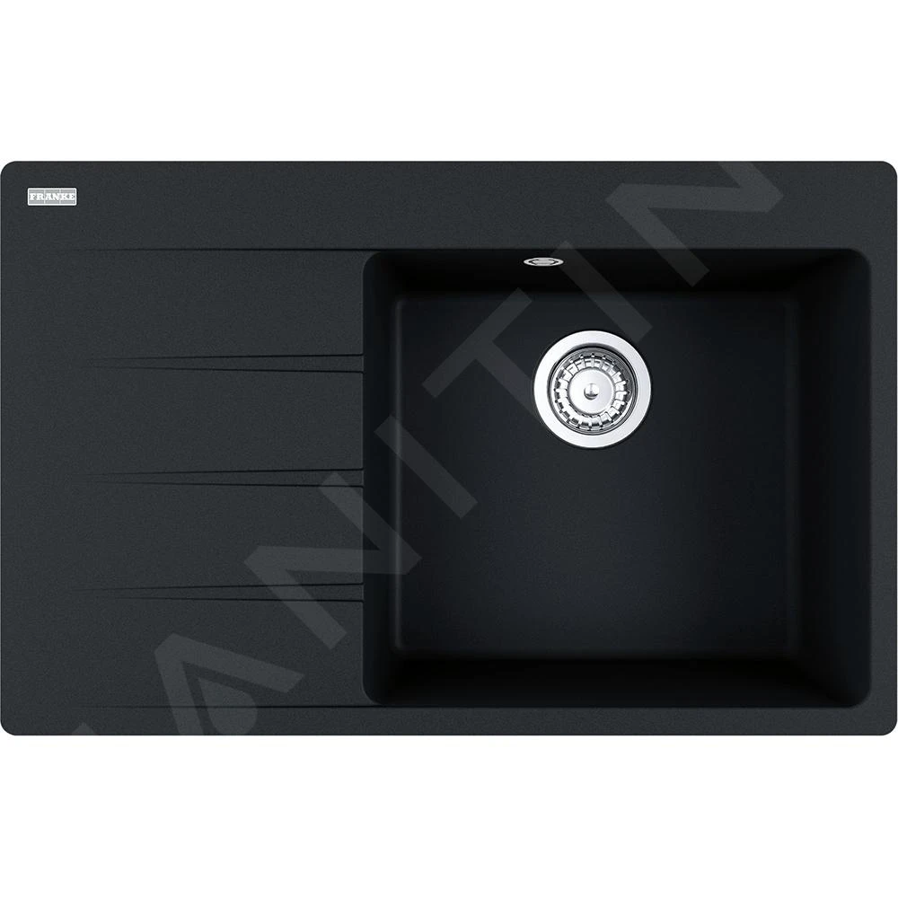 Franke Set - Set G227, Lavello In Fragranite CNG 611-78 TL/7 E Miscelatore FC 3055.071, Nero Spazzolato/cromo 114.0675.670 4 Franke Set - Set G227, Lavello In Fragranite CNG 611-78 TL/7 E Miscelatore FC 3055.071, Nero Spazzolato/cromo 114.0675.670 - immagine 4