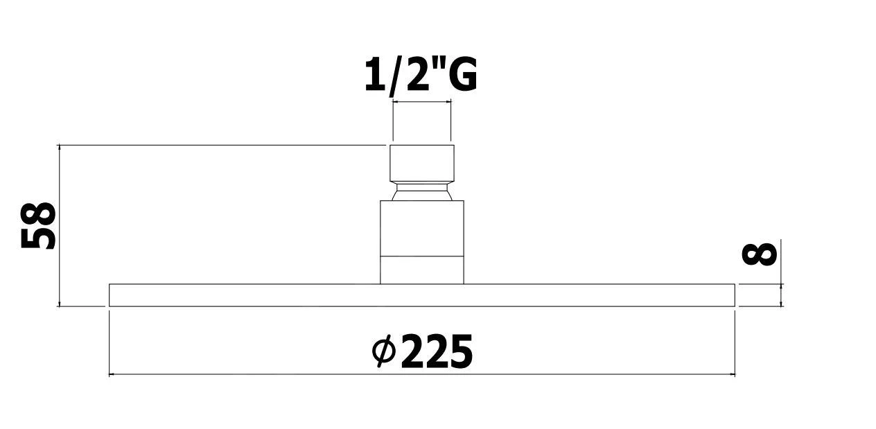 Paffoni Stick - Soffione Doccia, Diametro 225 Mm, Nero Opaco ZSOF074NO 2 Paffoni Stick - Soffione Doccia, Diametro 225 Mm, Nero Opaco ZSOF074NO - immagine 2