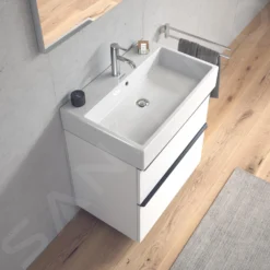 Duravit Vero Air - Lavabo 700x470 Mm, Con Troppopieno, Con Foro Per Miscelatore, Bianco 2350700000 -Serie Rubinetti Negozio af877aa06faf9fa85ecd04df