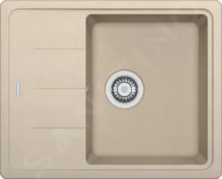 Franke Basis - Lavello In Fragranite BFG 611-62, 620x500 Mm, Riflessi Di Sabbia 114.0285.108