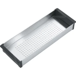 Franke Accessori - Vassoio Da Lavello, Acciaio Inox/plastica Nera 112.0659.398