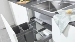 Grohe Blue Home - Pattumiera Incorporata 300 Mm, Ripartita 15/15 L 40855000 -Serie Rubinetti Negozio b4c685cdd55bbe1b4a548b19