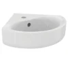 Ideal Standard Connect - Lavamani Angolare 480x440x160 Mm, 1 Foro Per Il Miscelatore Da Lavabo, Bianco E713601