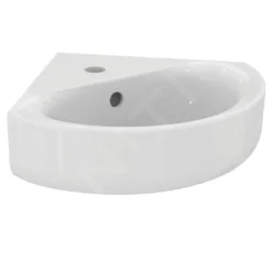 Ideal Standard Connect - Lavamani Angolare 480x440x160 Mm, 1 Foro Per Il Miscelatore Da Lavabo, Bianco E713601