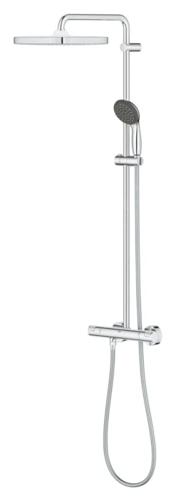 Grohe Vitalio Start - Set Doccia Termostatico 250, 9,5 L/min, 2 Getti, Cromo 26696000 -Serie Rubinetti Negozio ba358c983f4c21e023e2dd83