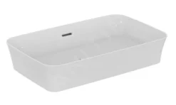 Ideal Standard Ipalyss - Lavabo Da Appoggio, 550x380 Mm, Con Troppopieno, Bianco E207801