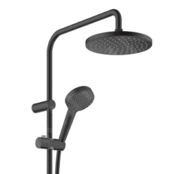 Hansgrohe Vernis Blend - Set Doccia Showerpipe 200 Reno, EcoSmart, Nero Opaco 26099670 -Serie Rubinetti Negozio c460c7866f4e6629eaeed5a4