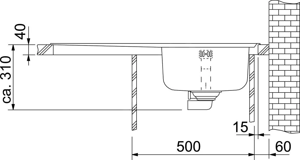 Franke Neptun - Lavello In Acciaio Inox NEX 611/7, 860x510 Mm 101.0120.272 3 Franke Neptun - Lavello In Acciaio Inox NEX 611/7, 860x510 Mm 101.0120.272 - immagine 3