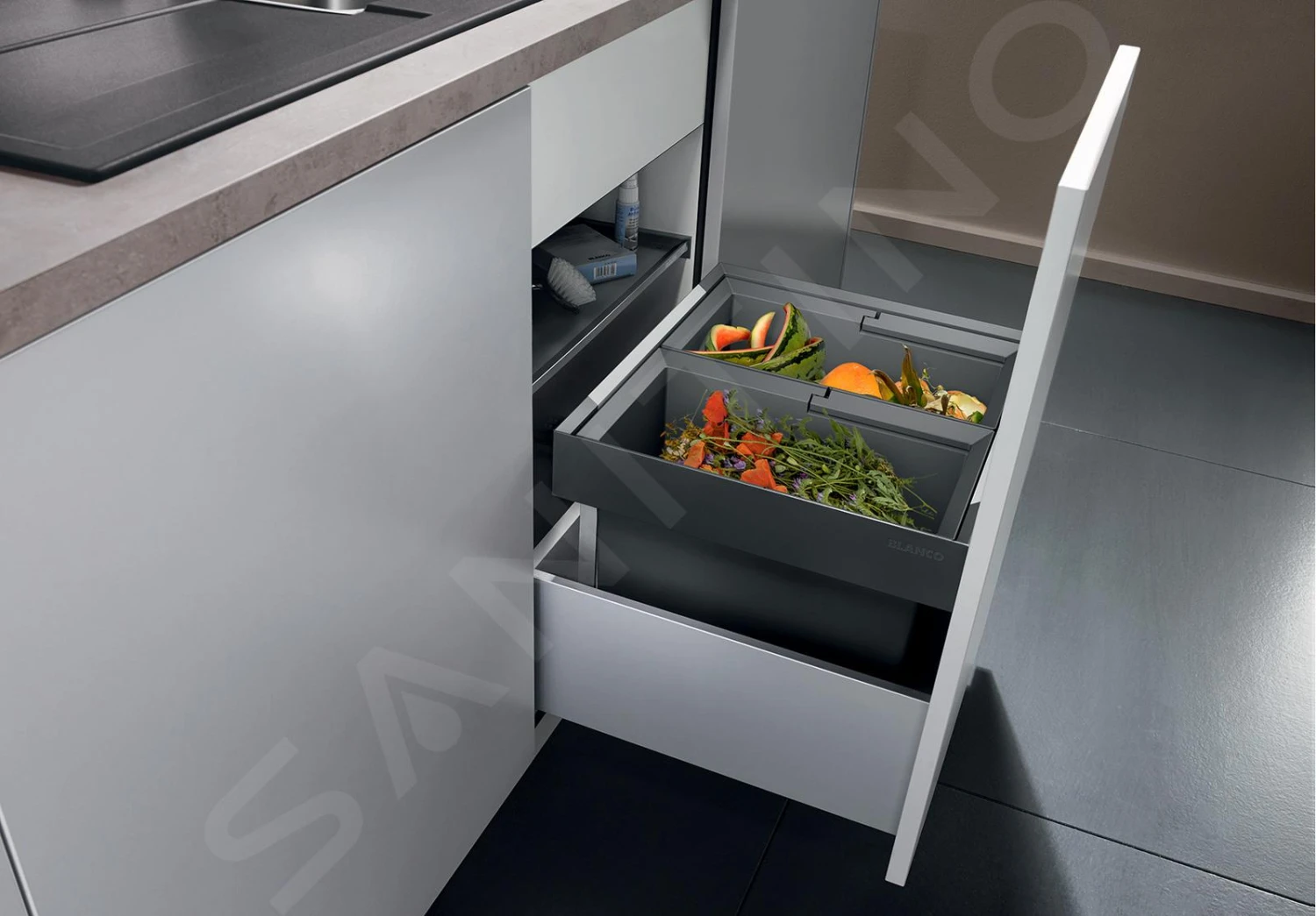 Blanco Flexon II - Pattumiera Ad Incasso, 38 L 521469 3 Blanco Flexon II - Pattumiera Ad Incasso, 38 L 521469 - immagine 3