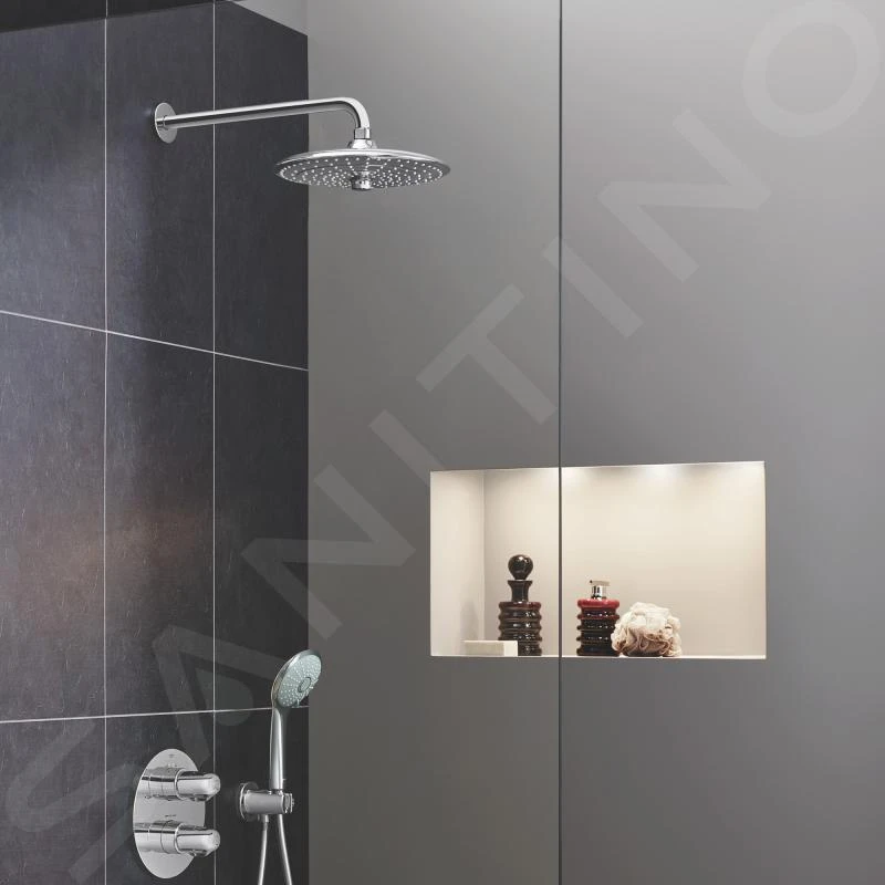 Grohe Euphoria SmartControl - Soffione Doccia 260, 3 Getti, Braccio Doccia 380 Mm, Cromata 26459000 4 Grohe Euphoria SmartControl - Soffione Doccia 260, 3 Getti, Braccio Doccia 380 Mm, Cromata 26459000 - immagine 4